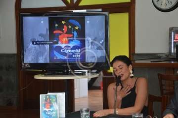 La presentación del programa del Carnaval de Telde 2019 tuvo lugar en El Casino La Unión (Foto TA)